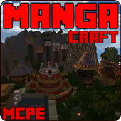 MangaCraft Map for Minecraft PE icon