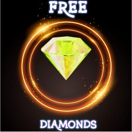 Free Diamonds : Get Free in Fire diamond icon