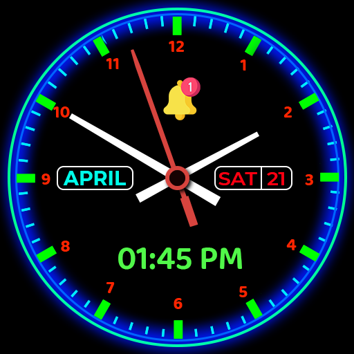 Always on Display - Digital Clock Live wallpaper icon