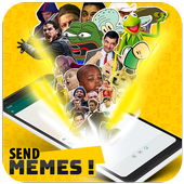 Send Meme Stickers for Whatsapp icon