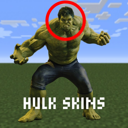Hulk skin for minecraft أيقونة
