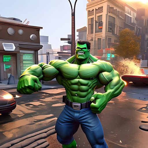 Black Monster Hero City Battle icon