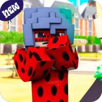 Noir LadyBug Mod pour Minecraft PE