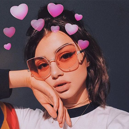 Live Face Camera Free cute &amp; funny motion sticker icon