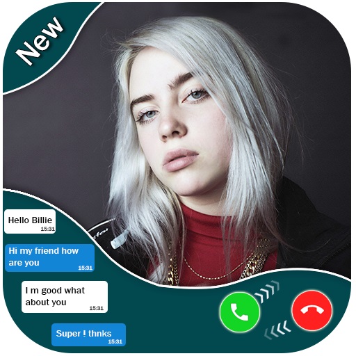 Funny Billie Eilish Fake call icon