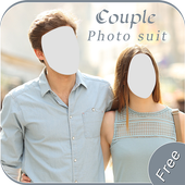 Couple Photo Suit أيقونة