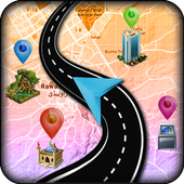 GPS Route Finder आइकन