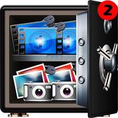 Hide Safe Lock Image Photo Pictures Videos Vedio أيقونة