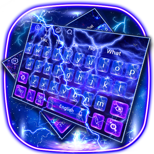Lighting Electric Flash Keyboard icon