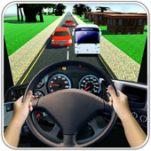 Driving in Bus Racing 3D icon