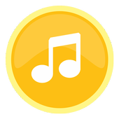 Yellow Music Player icon
