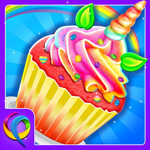 Sweet Unicorn Cupcake Maker - Rainbow Food icon