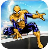 Grand Super Hero Spider Flying City Rescue Mission icon