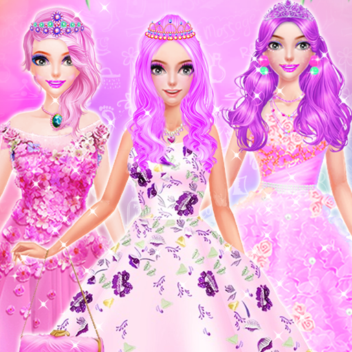 👸 Pink Princess 👗 Dress Up : Games For Girls icon