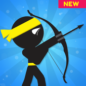 The Archers : Stickman Archer Shooter icon