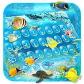 Beautiful Deep Sea Keyboard Theme icon