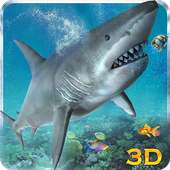 Angry Sea White Shark Revenge