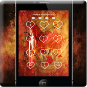 Fire Art Passcode Lock icon