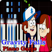 Gravity Falss Piano Game icon