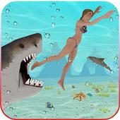Hungry Shark Attack 3d icon
