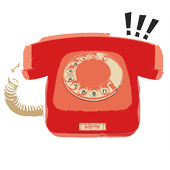 Pick up the phone icon