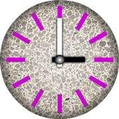 Custom clock widget icon