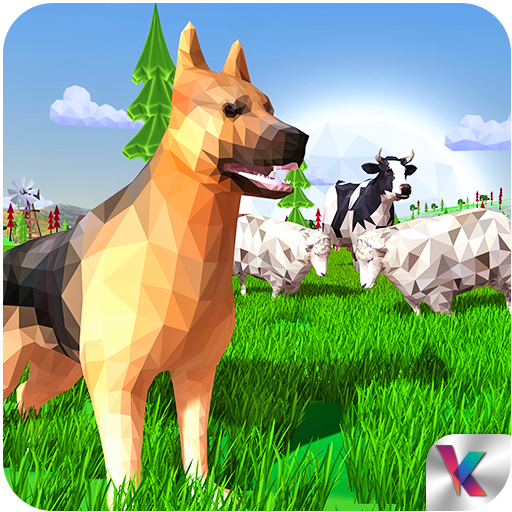 Shepherd Dog Simulator Fantasy Jungle icon