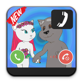 Fake Call from tom and angella icon