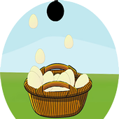 Birds Eggs Catcher‎- (Eggs Catching game 2018) icon