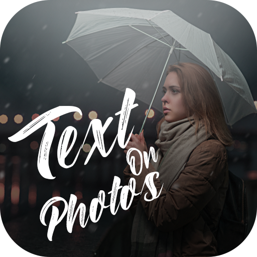 Text on Photo icon