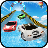 Water Slide Sports Cars Extreme Stunts icon
