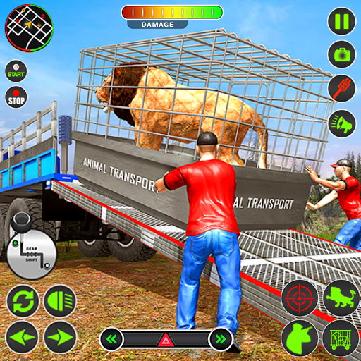 Wild Animals Transport Truck icon