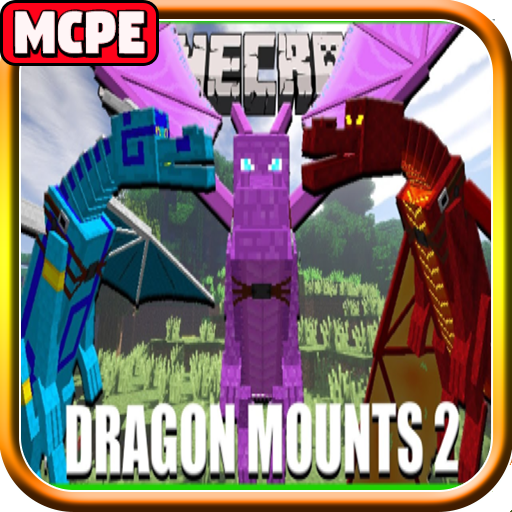 Dragon Craft Mounts 2 Mod for Minecraft PE icon