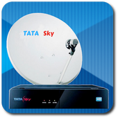 Channel list &amp; Recharge for TATA Sky TV DTH app icon