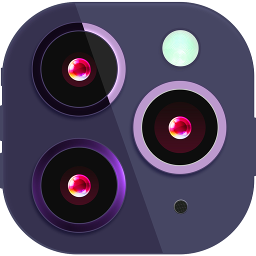 Camera for IPhone 12 pro - iOS 14 camera effect आइकन