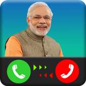 Modi Fake Call & SMS Prank