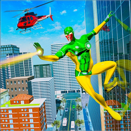 Flying Superhero Vegas Crime City - School Hero icon