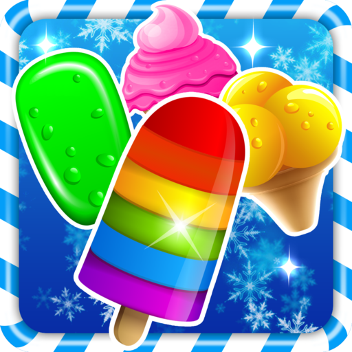 Ice Cream Frozen Mania: Free Match 3 Games Offline icon