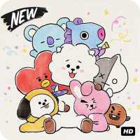 Cute BT21 Wallpapers HD on 9Apps