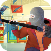 Supermarket Thief Robbery - Stealth Game icon
