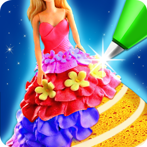 Doll Ice Cream Cake Baking 2019: World Food Maker icon