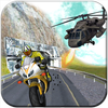 Gunship Thief Attack:Bike Race icon