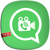 Video call for whatsapp prank icon