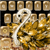 Diamond Swan Lovers Keyboard icon