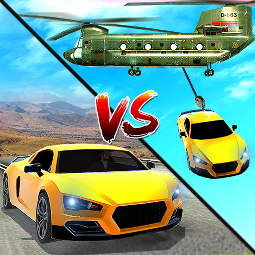 Falling Car VS Driving Car: Drag Racing Rivals PRO icon