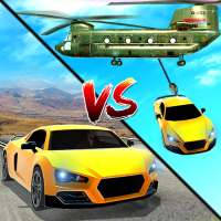Falling Car VS Driving Car: Drag Racing Rivals PRO