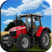 Drive Heavy Tractor Farming Simulator 3D Harvester icon