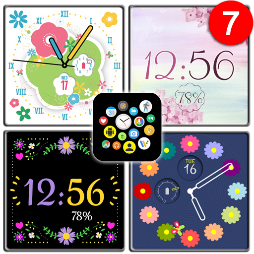 Vibrant Summer Watch Face Pack 10 for Bubble Cloud icon