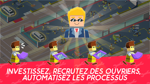 Idle Mechanics Manager – Simulation d'usine auto screenshot 3