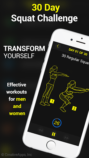 30 Day Squats Trainer Free screenshot 6